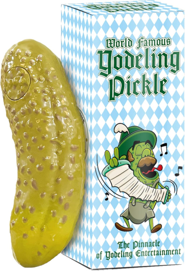 DR DINGUS Yodeling Pickle (1 Pickle - 5 Inch) Sings Dill-lightful Musical