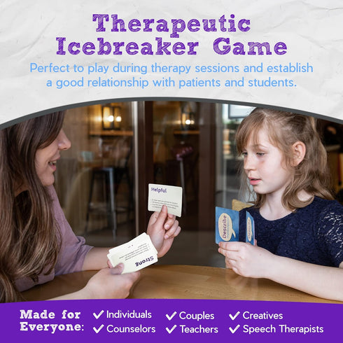Describe Cards - Deck Two, Expansion 56 Conversation Cards for Families, Therapy, School and More