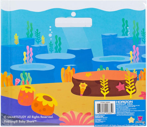 Horizon Group USA Baby Shark Sticker Play Set - 100 Reusable Puffy Stickers for Kids Ages 3 and Up