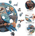 KAAYEE Wooden Jigsaw Puzzles - Unique Shape Advanced Wise Owl Puzzle for Adults, Family Puzzles