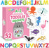 Curious Columbus Toddler Magnets – 52 Animal Fridge Magnets with 26 ABC Letters for Kids