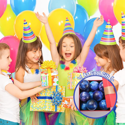 30 2.5 Inch Pcs Galaxy Stress Ball Bulks for Kids Adults, Galaxy Party Favor Gift Decorations Space Theme Stress Balls