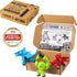 StikBot Zing Mega Monsters 3 Pack, Complete Set of 3 Poseable Monster Action Figures