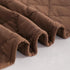 NTBAY Down Alternative Toddler Comforter, Lightweight Solid Color Baby Crib Quilted Blanket, 39x47 inches, Brown