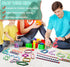 80 Packs Color(24 Yunsailing Wacky Tracks Snap Fidget Finger Sensory Snake Puzzles Bike Track Chain Toy Bulk Fidget