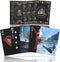 WJPC Warrior Gold Waterproof Playing Cards with Gift Box, Deck of Poker Cards for Indoor Outdoor Party Game