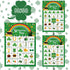 St Patrick's Day Bingo Games Cards for 24 Players, Irish Shamrock Bingo for Family School Classroom Activities