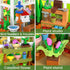 Set Sets 8+ (779 GEVINST Flower House for Adults Building with Led Light, for Home Display Decoration, Greenhouse Model