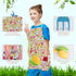 Set, 3 4 5 6 7 8 Kids Gardening Kids Gardening Tools with Watering Can, Shovel, Rake, Gloves, Waterproof Apron