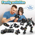 HISTOYE 51-in-1 Robot Building Kit, STEM Erector Set for Kids 8-12, Engineering Construction Toys Gifts