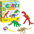 Creativity for Kids Create with Clay Dinosaurs - Build 3 Dinosaur Figures with Modeling Clay for Kids