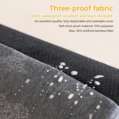 Kohentact 2PCS Bed Rail Bumpers for Toddlers with Pad - Foam Foldable Bed Bumper Guard with Dual Non-Slip Pads