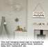 Ycyfckdr Bedroom-B06 Baby Sleeping Sign - Do Not Knock Or Ring Doorbell, Rustic Hanging Sign For Front Door, Nursery