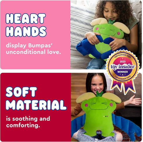 Kozi 3+ Bumpas Weighted Plush Toy - Calming Huggable Stuffed Animal, Machine Washable - Ages
