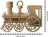 (6 Pack) Mexican Train Marker Train Accessory - Assorted Finishes - Replacement Metal Domino Train Markers for Mexican