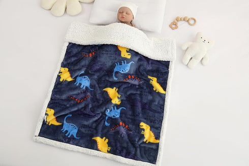 ECHERY 30" 40" Newborn Baby Wrap Swaddle Blanket Flannel Sleeping Bag Receiving Fleece Blankets x Stroller Wrap