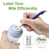 Maymom Write & Reuse Baby Bottle Labels for Daycare/Sealing Disc Compatible with Philips Classic Bottles