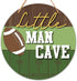 Little Man Cave Sign for Boys, Baby Boy Nursery Decor, Kids Room