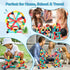 3+, Paaxido Magnetic Building Blocks - STEM Learning Toys for Kids Montessori Sensory Toys with Stronger Magnets