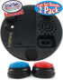 Matty's Toy Stop Lights & Sounds Electronic Game Answer Buzzer and Countdown Timer Gift Set, 2 Pack