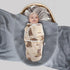 HOUSBAY 2-Way 1 Pack 3-6 Baby Swaddle Blanket Boy Girl Super Soft Material Newborn Adjustable Swaddles Zipper Sleep