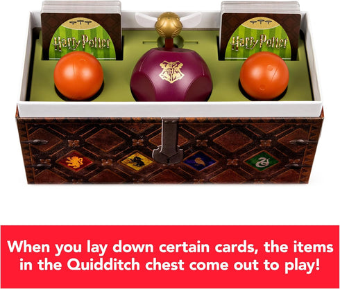 Harry Potter Catch The Golden Snitch - Quidditch Board Game for Witches, Wizards, and Muggles, Family Game Ages 8+