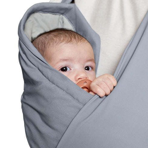 IZZZI Baby Carrier - A Carrier Made for mom and Baby Makes Breastfeeding a Breeze Continuous Eye Contact. (Stone)