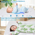 HDJOAPS Pack 38"x26"x3", Pack and Play Mattress Pad Dual-Sided n Play Mattress Crib Mattress Pad with Soft Breathable