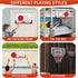 NI-ROU Indoor Mini Basketball Hoop for Kids with Electronic Scoreboard & 2 Balls