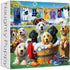 PICKFORU 1000 Dog Puzzles for Adults Pieces, Funny Animals Jigsaw Puzzles Golden Retriever, Difficult Puppy Puzzle as