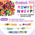 Wesiti 408 Pcs Lacing Letters Alphabet Learning Toys for Toddlers, ABC Beads for Fine Motor Skills & Spelling