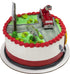 Fire Truck and Station DecoSet Cake Decoration