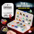 XXTOYS Kids Rocks Collection - 15-Piece Rock Collections for Kids - Cool Geology Gem Kit with Identification Sheet - Gemstones Set Box with Learning Guide and Storage Case - Educational Gift for Kids