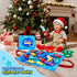 Gacoman 1 Toddler1-3 Counting, 12-18 Montessori Toys for Year Old Boy Girl Birthday Gift- Cloth Fishing Game