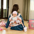 HappyVk - Baby Doll Carrier - Front and Back Carry Positions - Adjustable Straps- Pretend Play Toy for Girls
