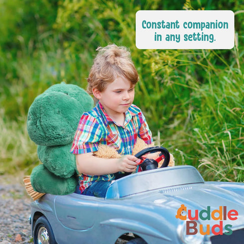 5lbs 20'' Cuddle Buds Weighted Dinosaur Stuffed Animal for Sensory Needs, Plush Dino, Weighted Stuffed Animals