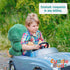 Weighted Dinosaur Stuffed Animal, 20'' Plush Dino for Sensory Needs, 3lbs Weighted Stuffed Animal, Green