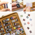 IAIHBBLY 120 1:12 Pcs Scale Mini Books, Miniatures Dollhouse Tiny Small Flip Books for Anxiety Bookshelf Dollhouse