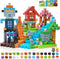 EchoPlan 150PCS Magnetic Blocks, Magnetic Building Blocks, STEM Constructions Magnet Blocks for