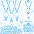 74 24 50 Pieces Baby Shower Pacifiers Necklace Acrylic Plastic Pacifiers Baby Shower Game Mini Plastic Charm Bulk