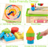 Wooden 7-in-1 Activity Cube, Montessori Toys for 1 2 3 Year Old Toddlers, Educational Developmental Toys
