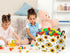 Sunflower Empty Gift Storage Basket Collapsible Canvas Baby Toy Bin Decor(Yellow)