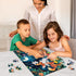 Puzzles for Kids Ages 4-8 - Cute Deer Party in Forest Night - 100 Piece Jigsaw Puzzles for Educational Learning