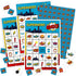 Superhero Bingo Card Set - 24 Players, Happy New Year Activities for Family Party, 5x7 inches Bingo Game Kit