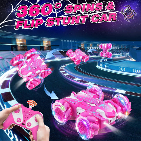 3-5, 8-13, 3 4 5 6 7 8 10 12 Dolanus Spider Remote Control Car, RC Cars Kids Toys Girls Toys for Ages Gifts for Year