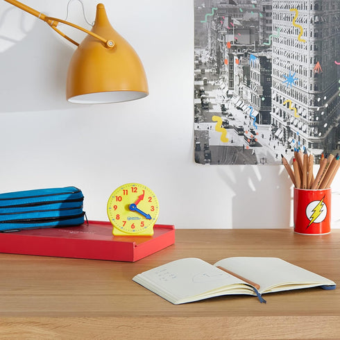 5and Learning Resources Big Time Mini Clock, Teaching Clock, Classroom Accessories, Ages UP