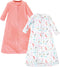 Hudson Baby Unisex Baby Cotton Long-Sleeve Wearable Sleeping Bag, Sack, Blanket