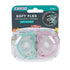 Talbot's 0-6 2 Pack Dr. Soft-Flex Orthodontic Pacifiers Months, Pink/Aqua