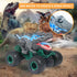 2.4GHz 3 4 5 6 7 8-12 Dinosaur Remote Control Car, RC Mega Monster Truck Toys for Toddlers, Dinosaur Toys with Light