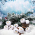32 Sets (2.5 Inch) Zhanmai Pcs Winter Snowmen Stress Balls Bulk Small Snowball Face Toys Relief Squeeze for Winter